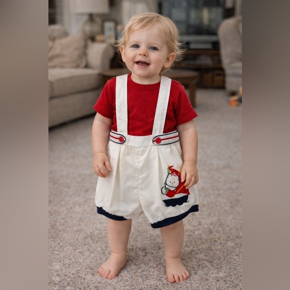 Other - Vintage 1970’s Overalls with Adjustable Straps for Boy’s